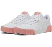 Puma Carina 3.0, Weiblich Sneaker, Puma White-PINK Fruit-Puma Gold,