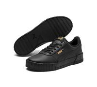 PUMA "CARINA L" mit perforierten Details, rutschfeste Gummilaufsohle (61392613-37) puma schwarz, puma schwarz, puma team gold