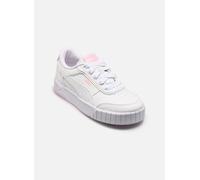 PUMA Mädchen Carina Mia Holo Sneakers 35, White Pearl Pink