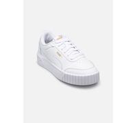 PUMA Carina Mia Jr Sneaker, Weißes Gold, 35.5 EU
