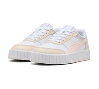 PUMA Carina MIA PS Sneaker, White-Jasmine Flower-Alpine Snow, 31.5 EU