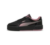 Puma Carina Mia Satin Princess Sneakers Damen Schuhe | Mit Plain | Black/Poised Pink | Größe: 42 Black