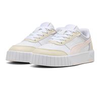 PUMA Carina MIA PS Sneaker, White-Jasmine Flower-Alpine Snow, 21 EU