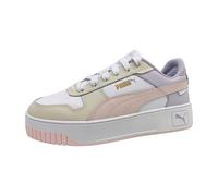 Puma Sneaker Carina Street Plateau Damen Weiß/Frosty Pink/Alpine Snow Größe 36