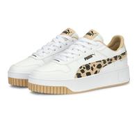 Puma Damen Sneaker Carina Street Animal 391940-01 38.5 PUMA White-Granola-PUMA Black