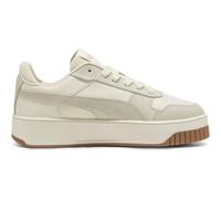 PUMA Carina Street Plateau Sneaker Damen 31 - alpine snow/desert dust 41
