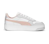 Puma Damen Sneaker Carina Street 389390-05 Plateau Weiß/Rose Dust/Feather Gray Größe 42