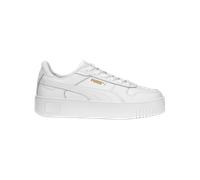 PUMA Damen Sneaker Carina Street Weiß/Gold Größe 37,5 EU