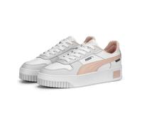 PUMA Carina Street Plateau Sneaker Damen 05 - PUMA white/rose dust/feather gray 37