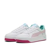 Puma Carina Street JR, Weiblich Sneaker, Puma White-Rose Mauve-Aquatic,