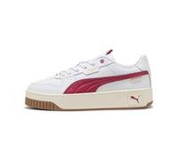 Puma Carina Street LUX, Weiblich Sneaker, Puma White-Port-Puma Gold,