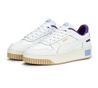 PUMA Carina Street Plateau Sneaker Damen 04 - PUMA white/PUMA white/elektro purple/frosted ivory 40.5
