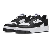 PUMA Carina Street Plateau Sneaker Damen 16 - PUMA white/PUMA black/PUMA black 36