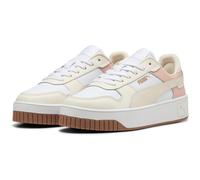 PUMA Carina Street Plateau Sneaker Damen 42 - PUMA white/alpine snow/frosted ivory 37