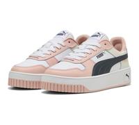 PUMA Carina Street Plateau Sneaker Damen 45 - PUMA white/strong gray/rose quartz 37.5
