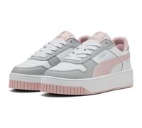 PUMA Carina Street Plateau Sneaker Damen 53 - PUMA white/mauve mist/gray echo 40.5