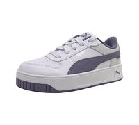 Sneaker PUMA "Carina Street Sneakers Mädchen" Gr. 30, weiß (white pale plum silver purple metallic) Kinder Schuhe (16063223-30) white pale plum silver purple metallic