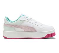 Sneaker PUMA "CARINA STREET PS", Gr. 34, puma weiß, rose mauve, aquatic, Synthetik, unifarben, sportlich, Schuhe (67985960-34) puma weiß, rose mauve, aquatic