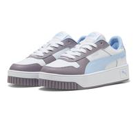 PUMA Carina Street Sneaker Mädchen 22 - PUMA white/haute tropic/plum jam 38
