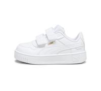 PUMA Carina Street Toddlers' Sneakers, Schuhe, Weiß/Gold, 23 White