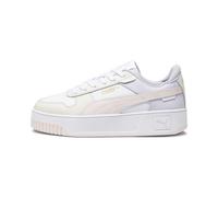 PUMA Damen-Sneaker Carina Street – Weiß/Frosty Pink/Alpine Snow – Größe 38,5 EU