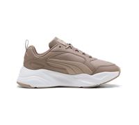 PUMA Cassia 2.0 Leder Plateau Sneaker Damen 06 - sandstone/rose latte/puma white 37.5