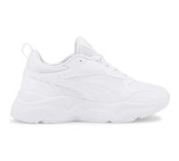 Puma Damen-Sneaker-Schnürhalbschuh Cassia Weiß weiß37,5