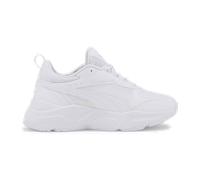 Sneaker PUMA "CASSIA" Gr. 38,5, weiß (puma white, puma team gold) Schuhe Ugly Shoes Sneaker low (10329828-38,5)