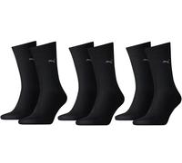 PUMA Casual Classic Herrensocken im Vorteilspack. 6 Paar (43-46, Schwarz)