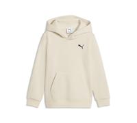 Hoodie PUMA "PUMA Cat Fleece-Hoodie Kinder", Mädchen, Gr. 98, alpine snow weiß, Obermaterial: 34% Polyester, 66% Baumwolle. Kapuzenfutter: 100% Baumwolle. Rippe: 3% Elasthan, 97% Baumwolle, normal, Sw