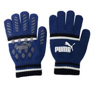 Puma Cat Magic Big Logo Winter Herren Handschuhe Blau Schwarz 041678 04 M