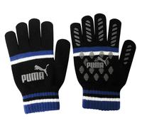 Puma Cat Magic Big Logo Winter Herren Handschuhe Schwarz Blau 041678 01 M