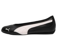 Ballerina PUMA "Catch Soleil Ballerinas Damen", Damen, Gr. 38, schwarz jasmine flower pink, Obermaterial: Textil, Synthetik, Leder; Futter: Textil; Innensohle: Textil; Laufsohle: Gummi, Schuhe Balleri