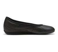 Ballerina PUMA "Catch Soleil Ballerinas Damen", Damen, Gr. 37,5, schwarz jasmine flower pink, Obermaterial: Synthetik, Leder; Futter: Textil; Innensohle: Textil; Laufsohle: Gummi, Schuhe Ballerina (76