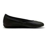 Ballerina PUMA "Catch Soleil Ballerinas Damen", Damen, Gr. 36, schwarz, weiß, Obermaterial: Textil, Synthetik, Leder; Futter: Textil; Innensohle: Textil; Laufsohle: Gummi, Schuhe Ballerina (29131123-3
