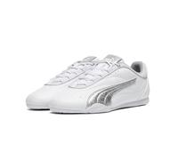 Puma Sneaker CATCH SOLEIL METALLIC WHISPER Damen Weiß/Silber Gr. 39 mit Schnürung