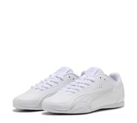 PUMA Catch Teenager Sneaker Kinder, Weiß (White x Feather Gray), 37.5 EU