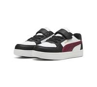 PUMA CAVEN 2.0 AC+ PS Sneaker, Black-Team Regal RED White, 22 EU