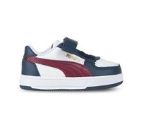 PUMA CAVEN 2.0 AC+ PS Sneaker, Black-Team Regal RED White, 23 EU