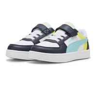 PUMA Caven 2.0 Block AC+ Sneaker Kinder 12 - PUMA white/safe lake/new navy 30