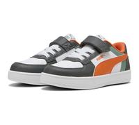 PUMA Caven 2.0 Block AC+ Sneaker Kinder 13 - green moon/maple syrup/puma white 30