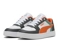 PUMA Caven 2.0 Block Sneaker Kinder 13 - green moon/maple syrup/puma white 36
