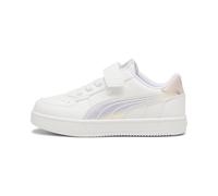 PUMA Caven 2.0 Holo Sneakers Kinder, Schuhe, Weiß/Mauve Mist/Silver, 27.5 White