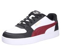 PUMA Caven 2.0 Jr Sneaker, Schwarz Team Regal Red Weiß, 38 EU