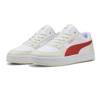 PUMA PUMA CAVEN 2.0, Unisex Sneaker, PUMA White-RED FIRE-Vapor Gray,