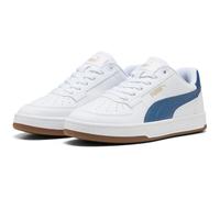 PUMA Caven 2.0 Jr Sneaker, White Dark Indigo Gum, 38.5 EU