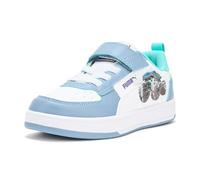 PUMA Caven Hot Wheels Unisex-Kinder-Sneaker mit alternativem Verschluss, Cool Blue-puma White-aquatic, 1.5 Little Kid