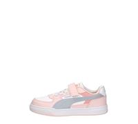 PUMA CAVEN III Block AC+ PS Sneaker, Jasmine Flower-Lucite White, 38.5 EU Child, Jasmin Blume Lucite Weiß, 32.5 EU