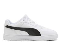 Sneaker PUMA "Caven III Sneakers Erwachsene", Herren, Gr. 47, weiß schwarz silber metallic, Obermaterial: Textil, Synthetik; Futter: Textil; Innensohle: Textil, Keine Angabe; Laufsohle: Gummi, Schuhe