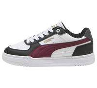 PUMA CAVEN III JR Sneaker, Schwarz-Team Regal, Rot/Weiß, 3.5 UK
